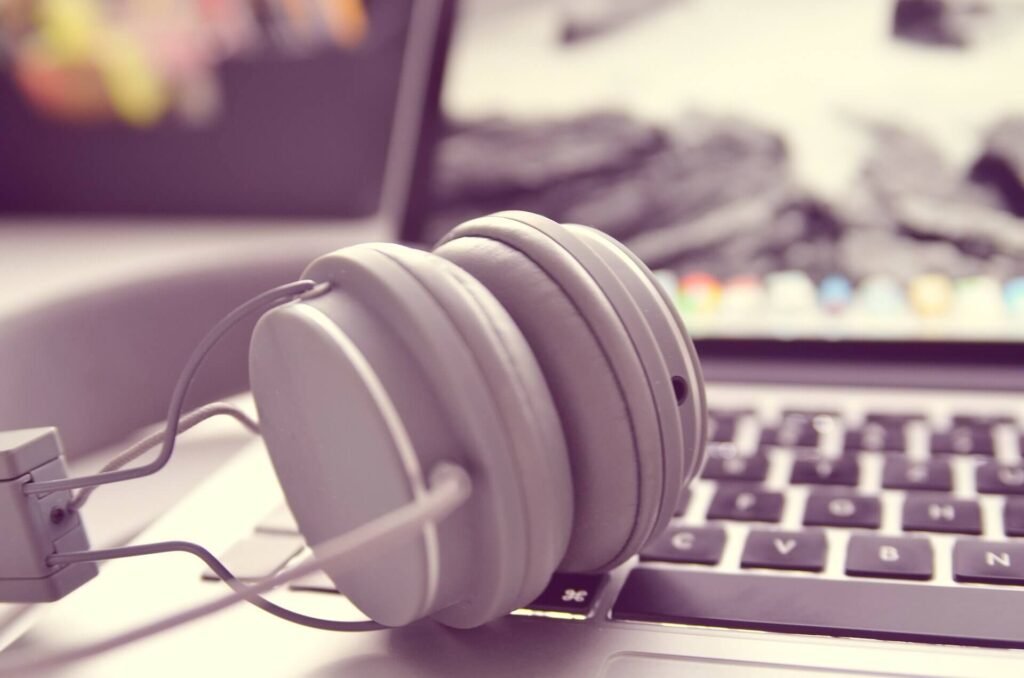 bored working from home tip 3 listen to music