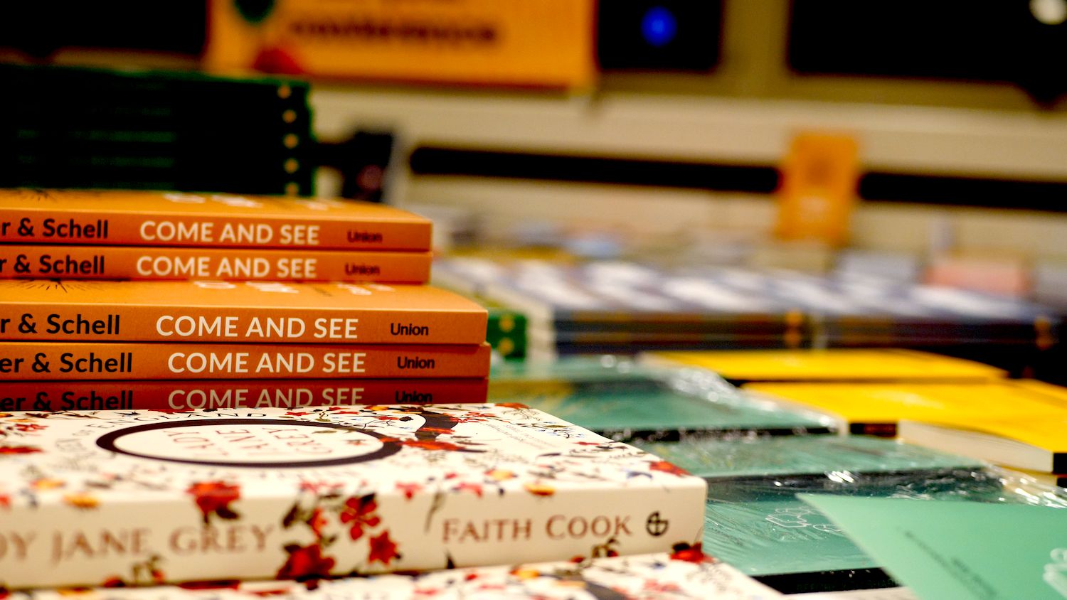 pile of faith books