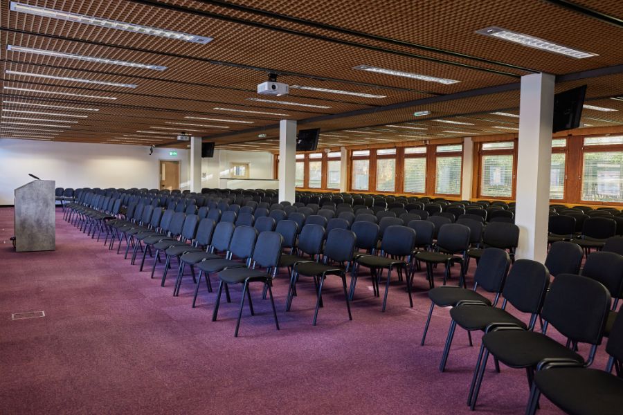Large conference space at Yarnfield Park, Connex Building